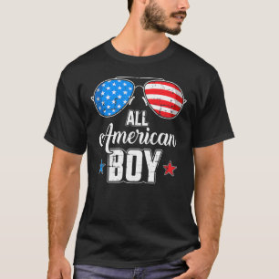 Camiseta Todos Os Rapazes Americanos Sinalizam Óculos De So