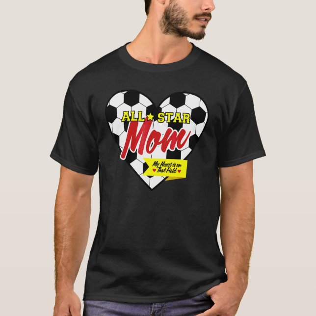 Camiseta Todos os Star Soccer Mãe (Frente)