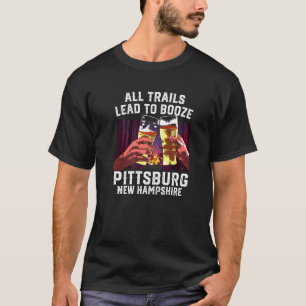 Camiseta Todos Os Trilhos Levam A Um Acampamento De Pittsbu