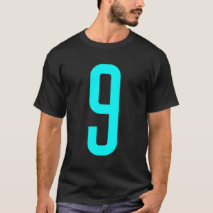 Camiseta Todos os Ventiladores de Esporte Favoritos Cyan Nú