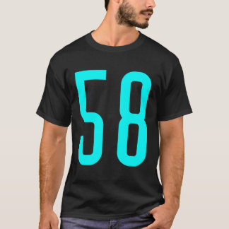 Camiseta Todos os Ventiladores Esportivos Favoritos Cyan Nu