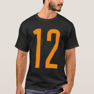 Camiseta Todos os Ventiladores Esportivos Favoritos Laranja