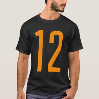 Camiseta Todos os Ventiladores Esportivos Favoritos Laranja