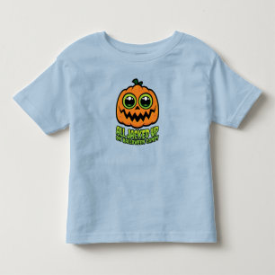 Camiseta Todos Parados no Halloween Candy Engraçado Pumpkin