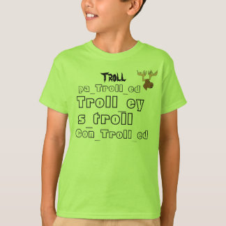 Camiseta todos pescam à linha palavras e o logotipo