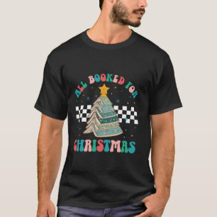 Camiseta Todos Reservados Para O Livro De Árvore De Natal E