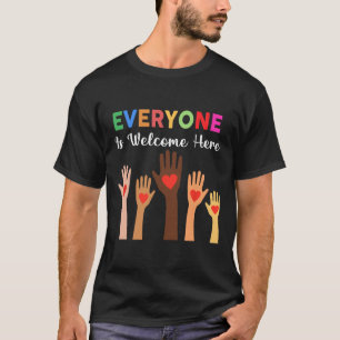 Camiseta Todos São Bem-Vindos Aqui Idaho Professor _1