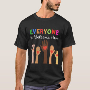 Camiseta Todos São Bem-Vindos Aqui Professor 1