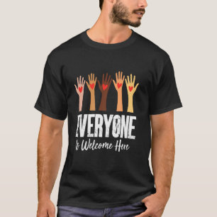 Camiseta Todos São Bem-Vindos Aqui Professor de Idaho