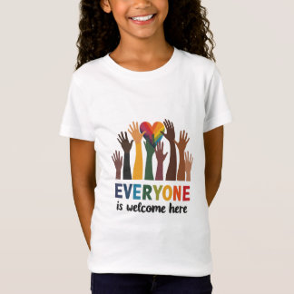 Camiseta Todos São Bem-Vindos Aqui Professor De Idaho