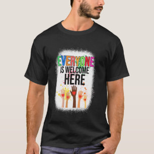 Camiseta Todos São Bem-Vindos Aqui Professor de Idaho 1