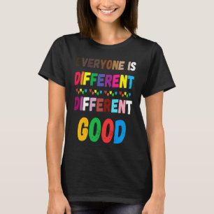 Camiseta Todos São Diferentes Diferente é Bom Orgulho LGBT 