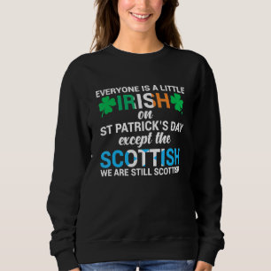 Camiseta Todos são irlandeses, exceto escoceses na Rua de P