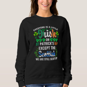 Camiseta Todos são irlandeses, exceto escoceses na Rua Patr