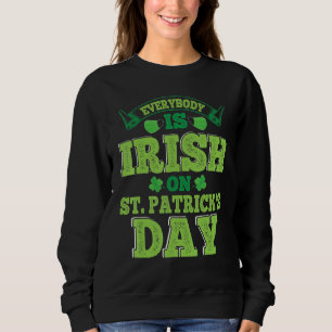 Camiseta Todos são irlandeses na Rua. Dia de Patrick, Santo