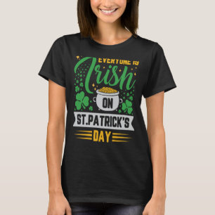 CAMISETA TODOS SÃO IRLANDESES NO DIA DE SÃO PATRÍCIO