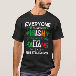 Camiseta Todos são irlandeses pequenos no dia de São Patríc
