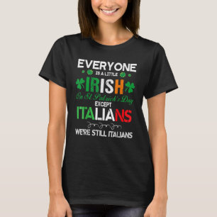 Camiseta Todos são irlandeses pequenos no dia de São Patríc
