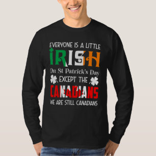 Camiseta Todos São Um Pouco Irlandeses Em Cana Dia de São P