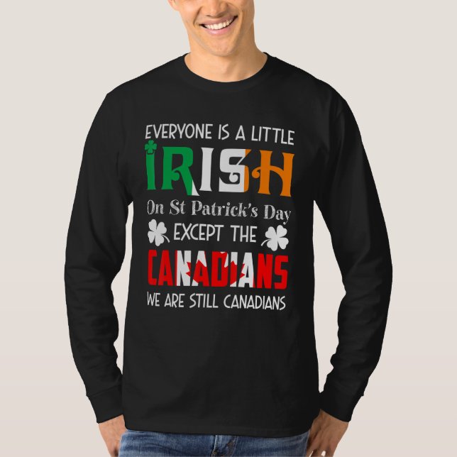 Camiseta Todos São Um Pouco Irlandeses Em Cana Dia de São P (Frente)