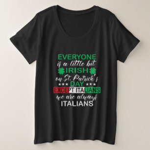 Camiseta Todos São Um Pouco Ruas Irlandesas.