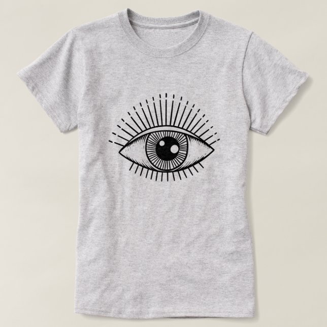 Camiseta Todos Vendo Olhos (Frente do Design)