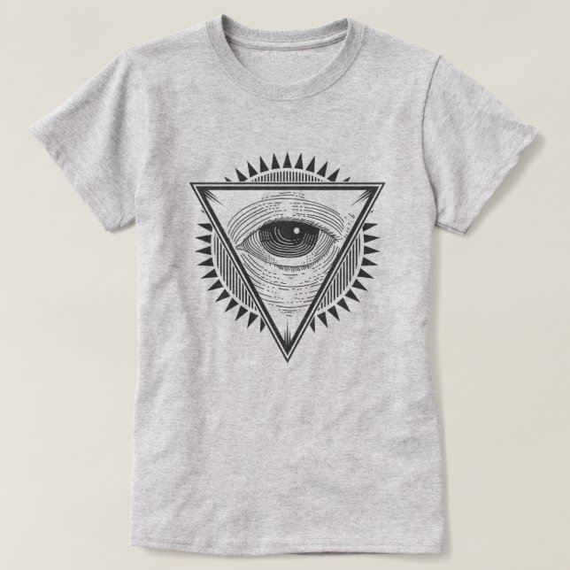 Camiseta Todos Vendo Olhos (Frente do Design)
