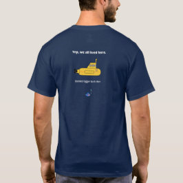 Camiseta Todos Vivemos Em Um Submarino Amarelo