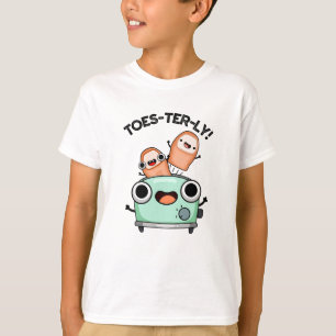 Camiseta Toes Totalmente Engraçado Pun
