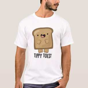 Camiseta Toest Engraçado Ditpy Toast Pun