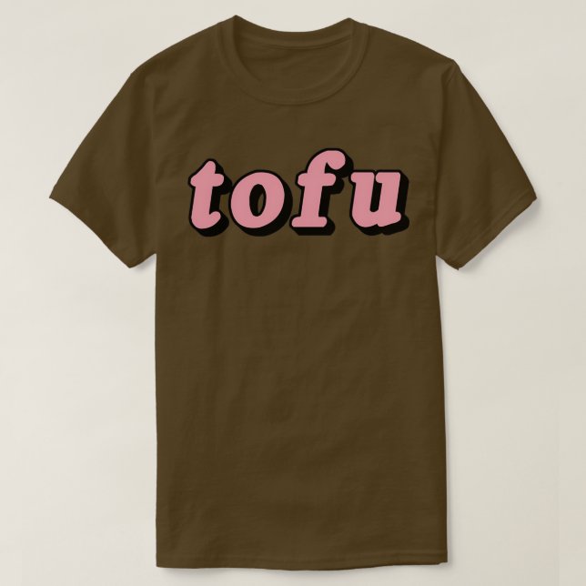 Camiseta Tofu (Frente do Design)
