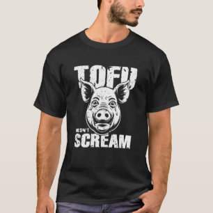Camiseta Tofu Não Grita Vá Ser Vegano Libertação Animal