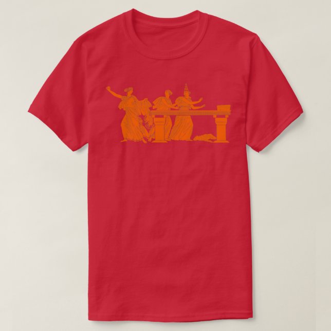 Camiseta toga party com fronteira (Frente do Design)