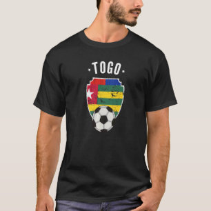 Camiseta Togo Futebol Togo Bandeira Futebol Togolês Raiz do