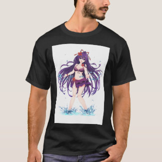 Camiseta Tohka Yatogami Data A Arte Ao Vivo