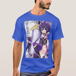 Camiseta Tohka Yatogami Data A Pintura Ao Vivo