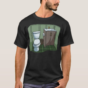 Camiseta Toilet Bathroom