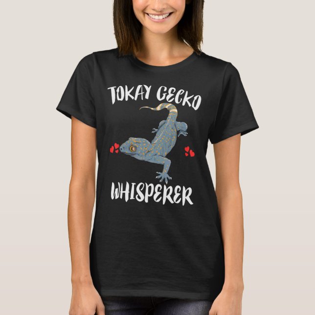 Camiseta Tokay Gecko Whisperer Lizard Pet Owner (Frente)