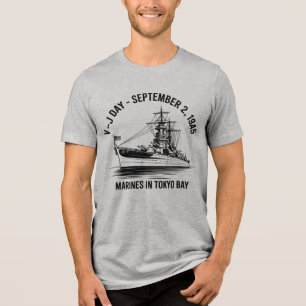 Camiseta Tokyo Bay 2 setembro 1945 Marines Shirt