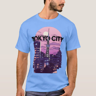 Camiseta tokyo cidade eu amo garota