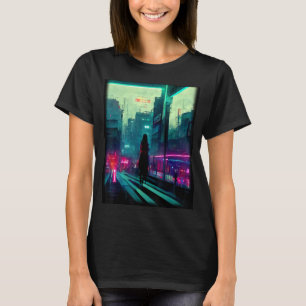 Camiseta Tokyo Cyberpunks Retro lo-fi indie Japan vibe aest