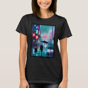 Camiseta Tokyo Cyberpunks Retro lo-fi indie Japan vibe aest