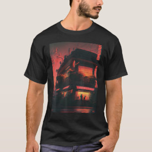 Camiseta Tokyo Cyberpunks Retro lo-fi indie Japan vibe aest