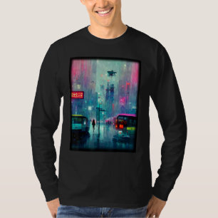 Camiseta Tokyo Cyberpunks Retro lo-fi indie Japan vibe aest