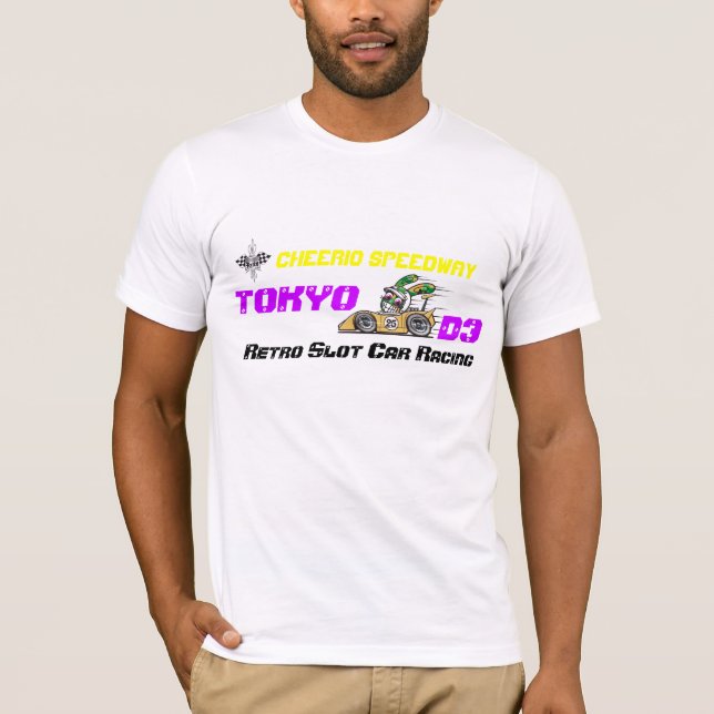 Camiseta Tokyo D3 retro competindo 2011 (Frente)