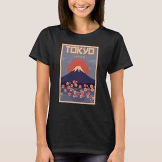 Camiseta Tokyo Fuji Volcano Japan
