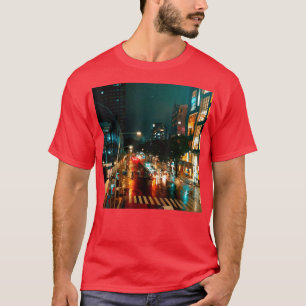 Camiseta Tokyo Japan Night Skyline with StreetVaporwave