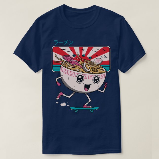 Camiseta Tokyo Ramen (Frente do Design)