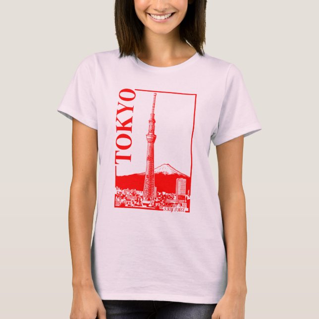 Camiseta Tokyo - SkyTree (Frente)