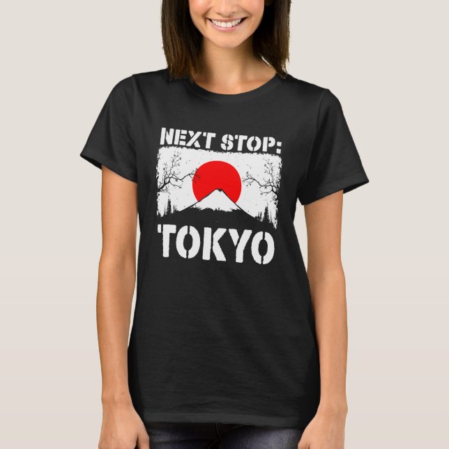 Camiseta Tokyo Summer Vacation Trip Next Stop Vacay Vibes S (Frente)